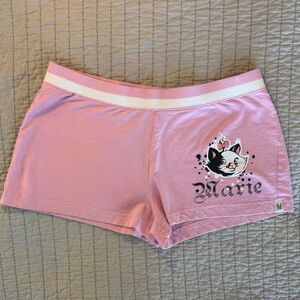 2000s Vintage Disney Aristocats Marie Pink mini shorts XL – Y2K nostalgia Disney